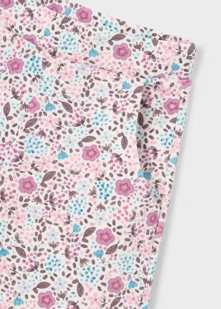 Pantalón estampado niña