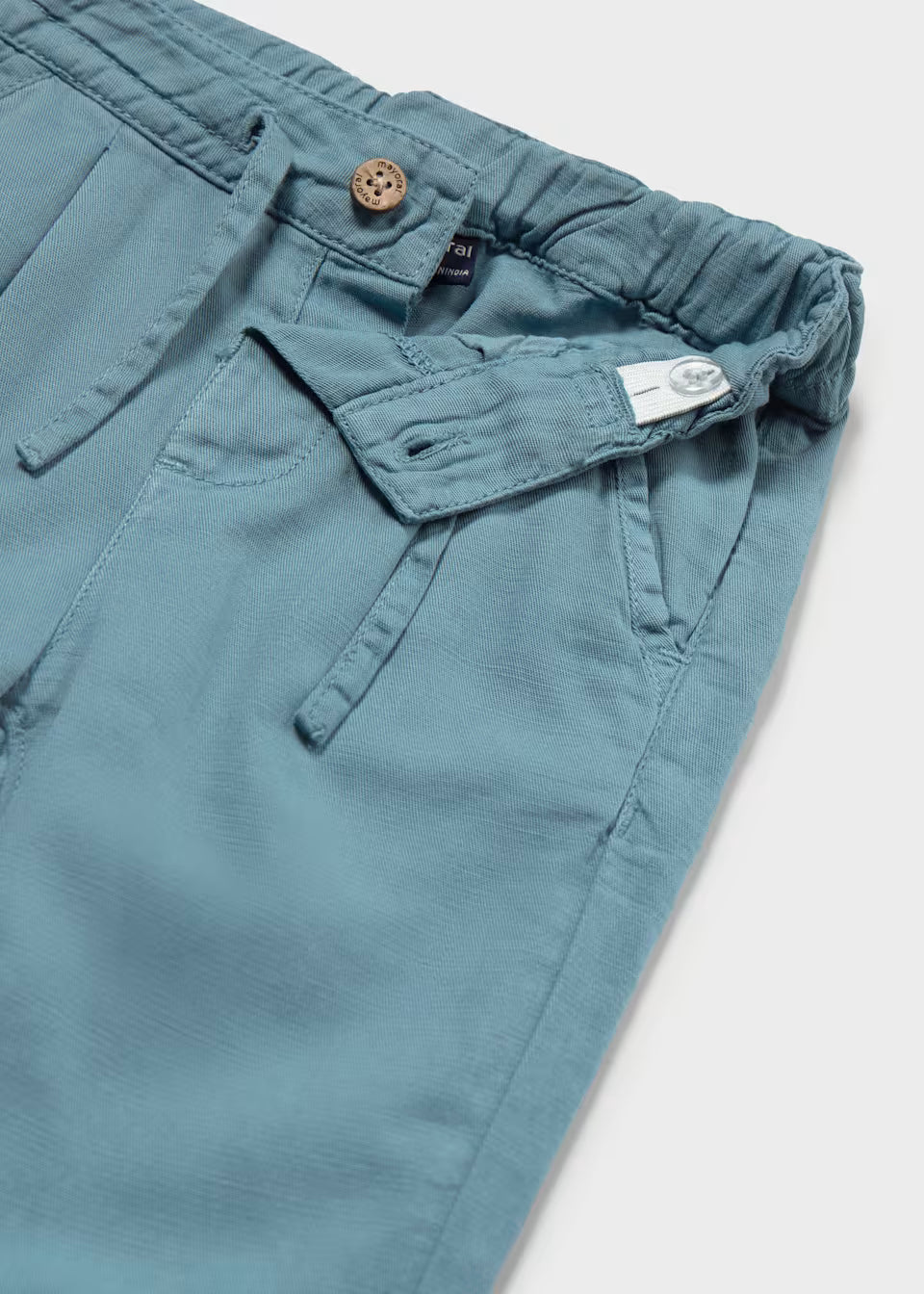 Pantalon relaxed con lino bebé