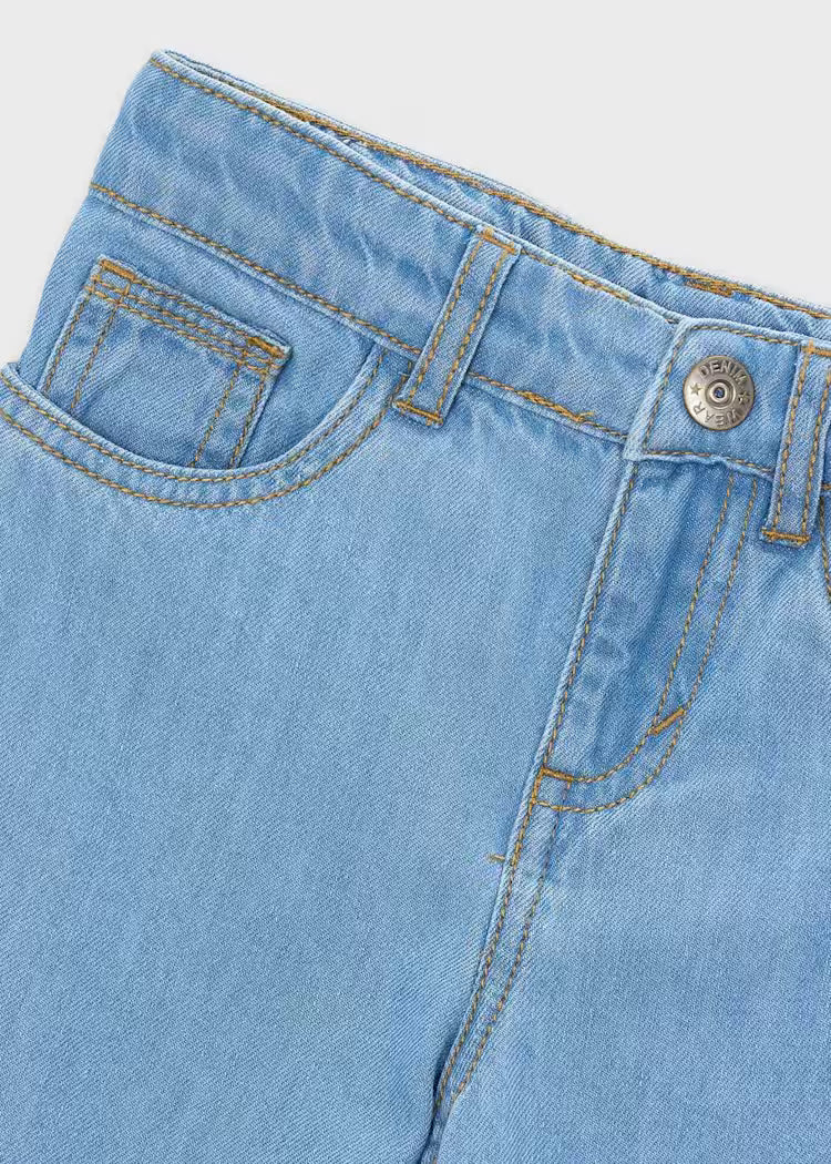 Pantalón vaquero fluido niña