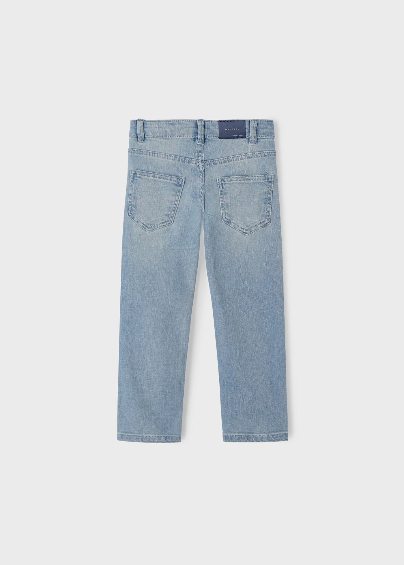 Pantalón vaquero recto básico niño