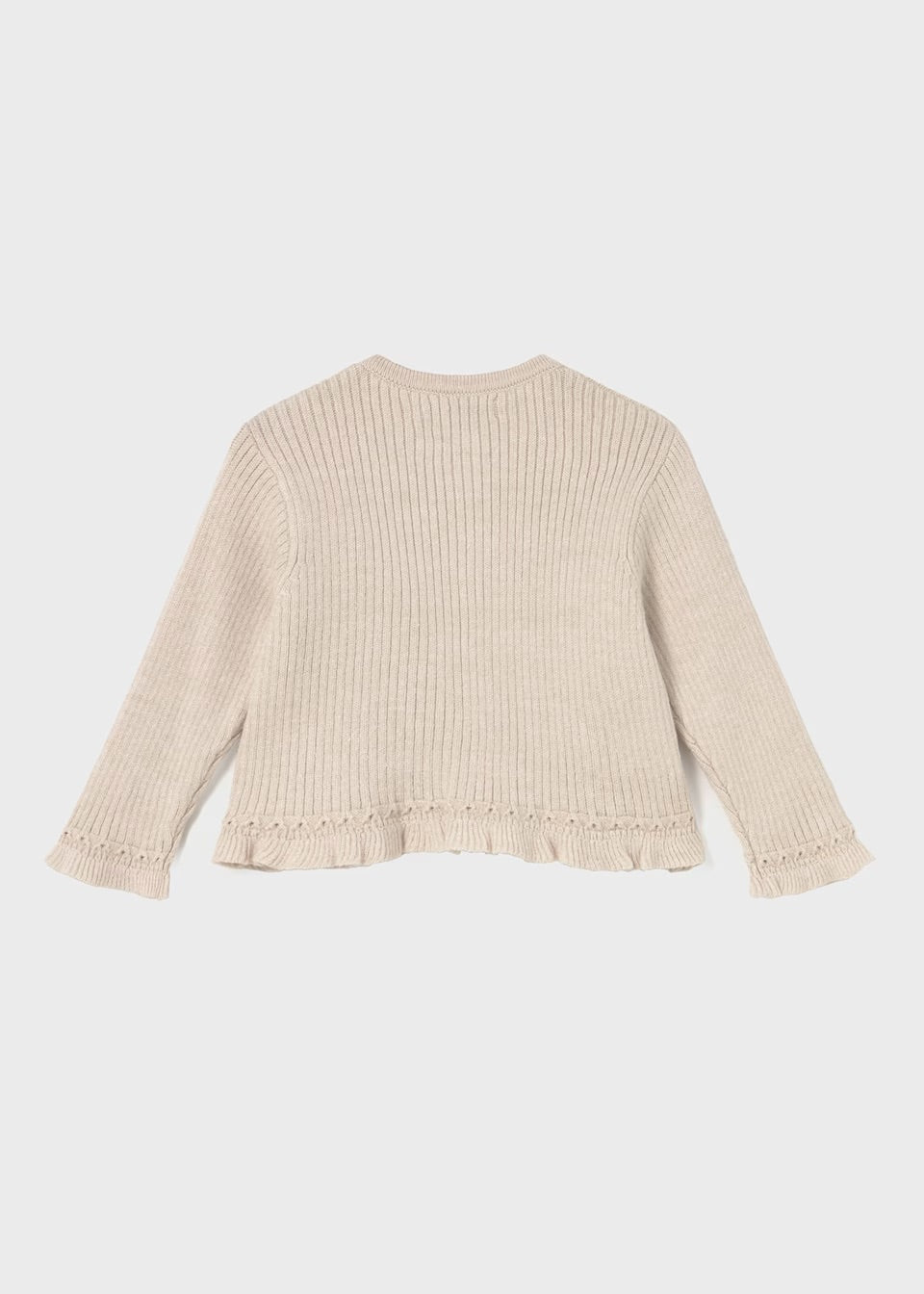 Rebeca tricot larga
