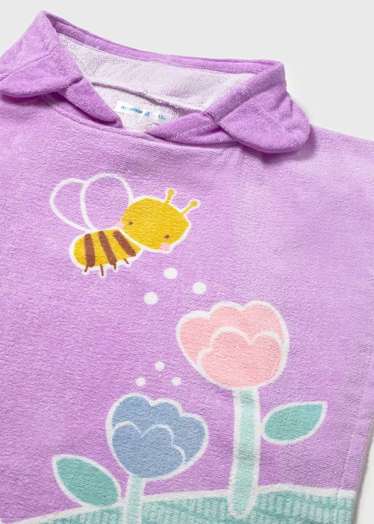 Toalla playa con capucha bebé