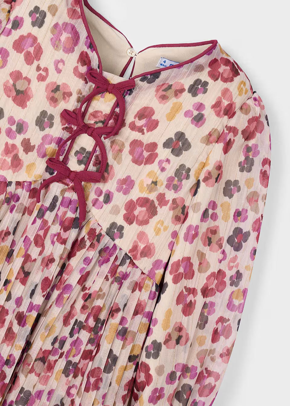 Vestido estampado niña