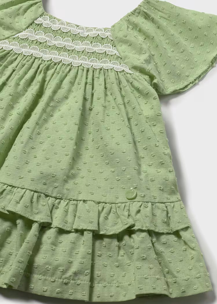 Vestido volantes bebé