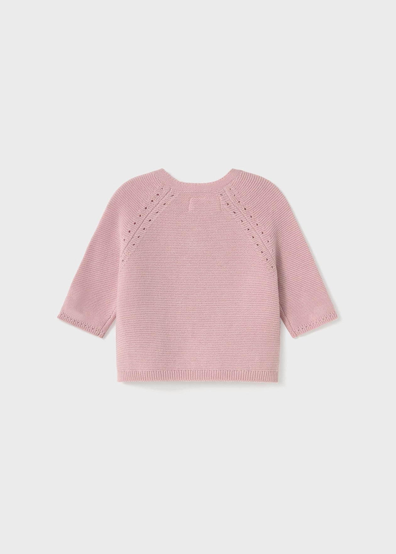 Rebeca tricot botones recién nacida