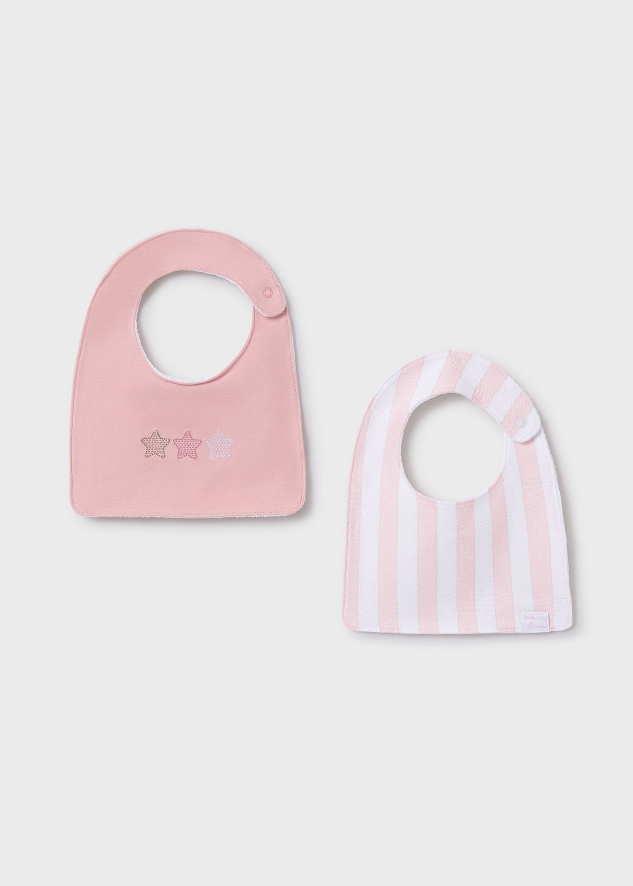 Set 2 baberos impermeables bebé