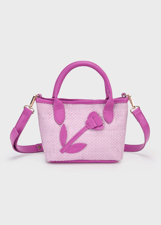 Bolso flor niña
