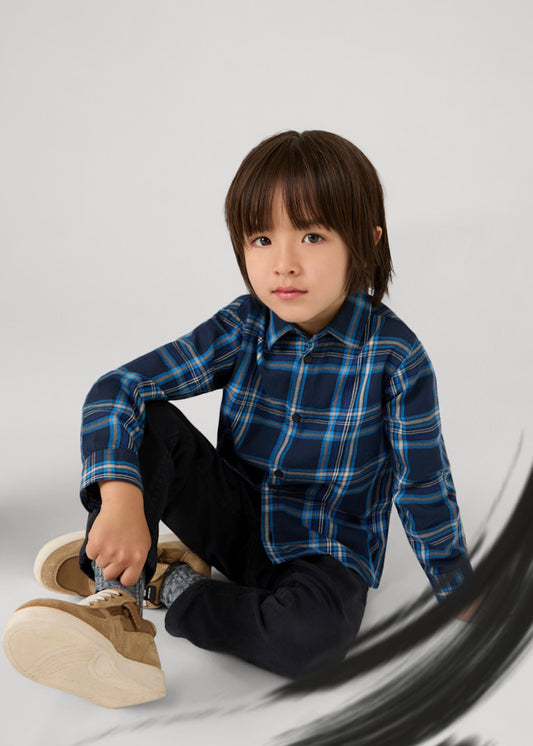 Camisa cuadros niño