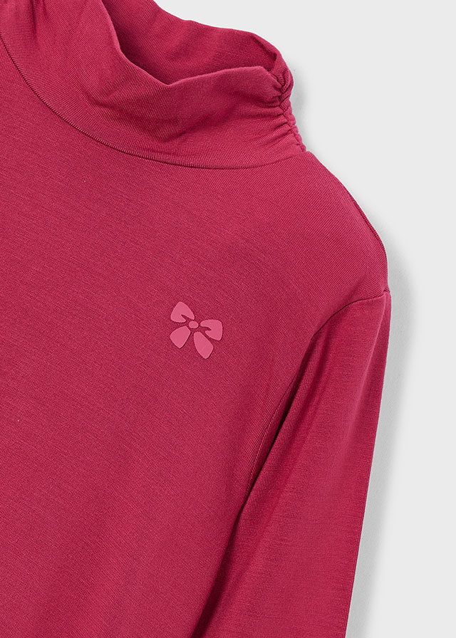 Camiseta semicisne básica niña