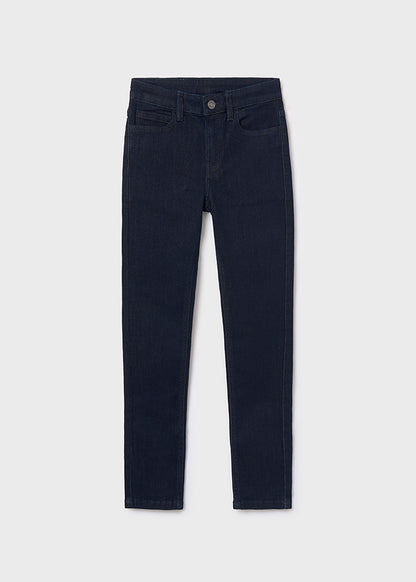 Pantalón vaquero básico entallado unisex