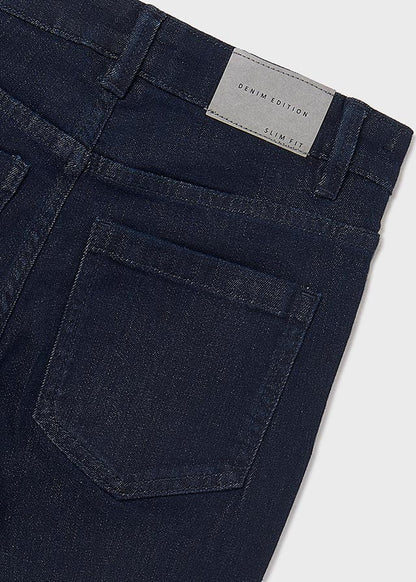 Pantalón vaquero básico entallado unisex