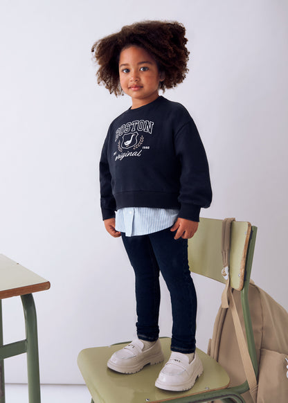 Jegging pitillo básico niña