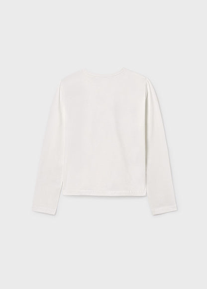 Camiseta básica texto chica