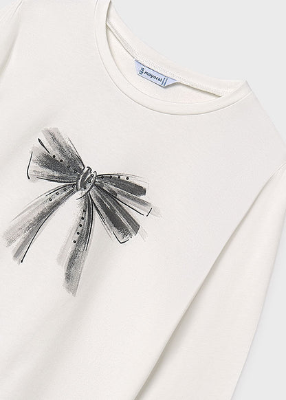 Camiseta básica texto chica