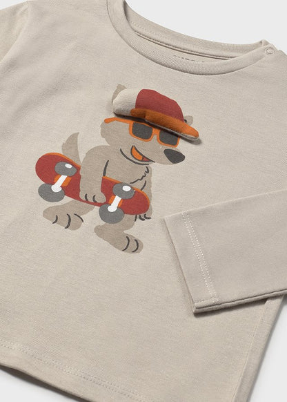 Camiseta animales bebé