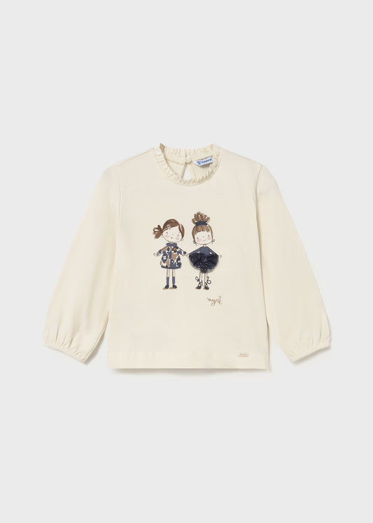 Camiseta aplique bebé