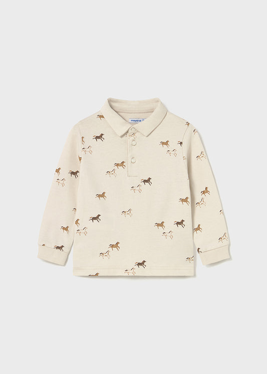 Polo ML estampado