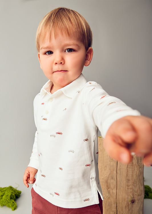 Polo estampado bebé