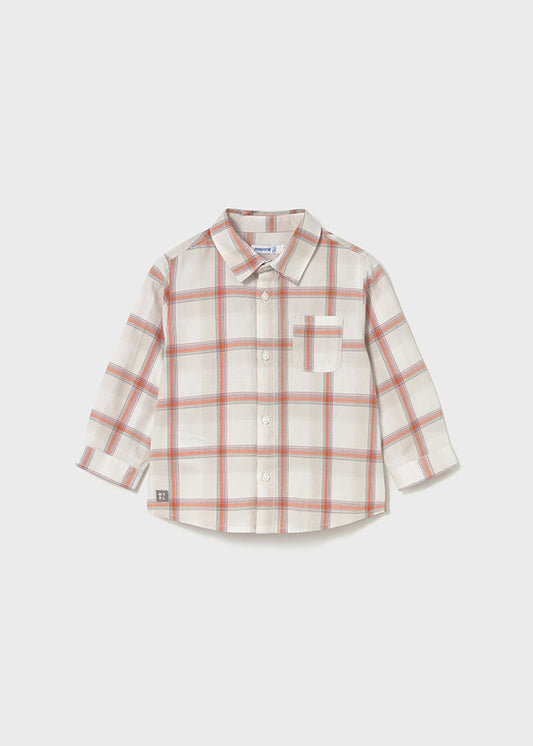 Camisa cuadros bebé