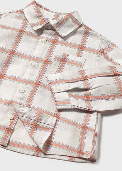 Camisa cuadros bebé