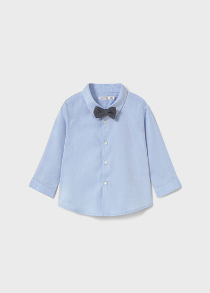 Camisa con pajarita bebé