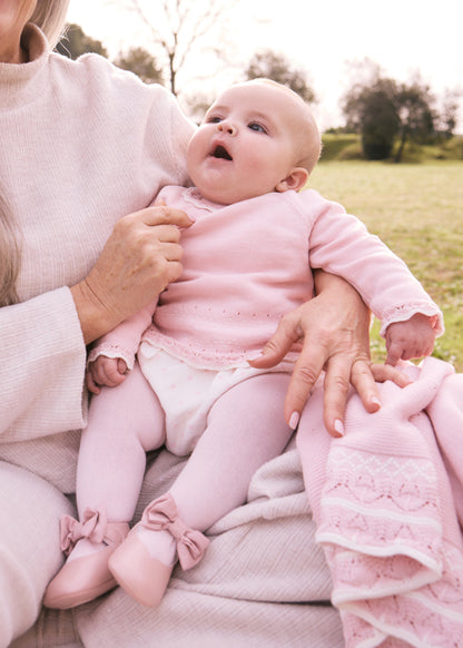 Conjunto short y leotardo tricot