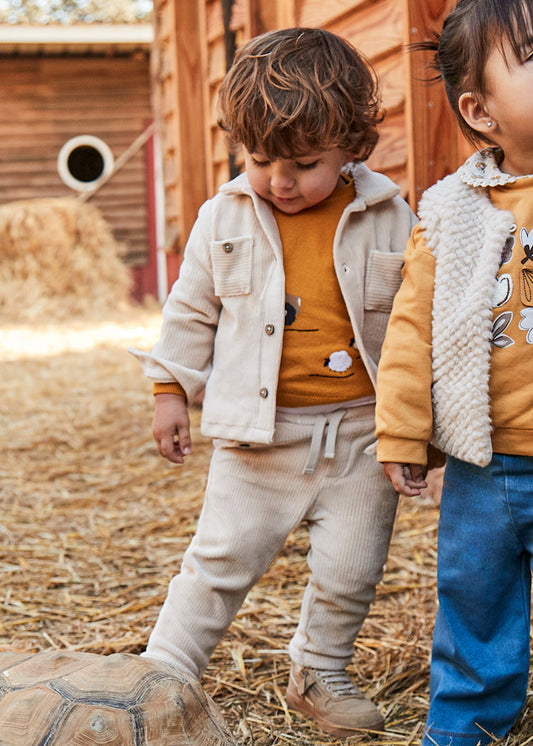 Pantalón pana bebé