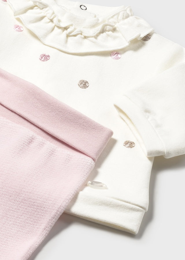 Conjunto polaina combinado