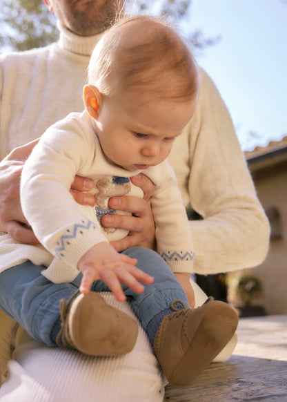 Conjunto pantalón y jersey recién nacido