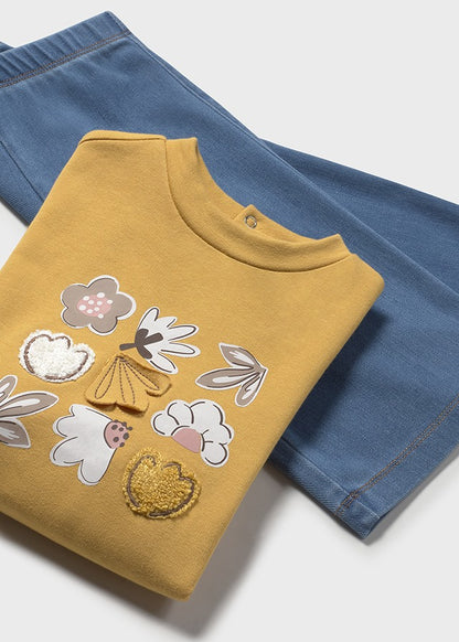 Conjunto pantalón y jersey bebé