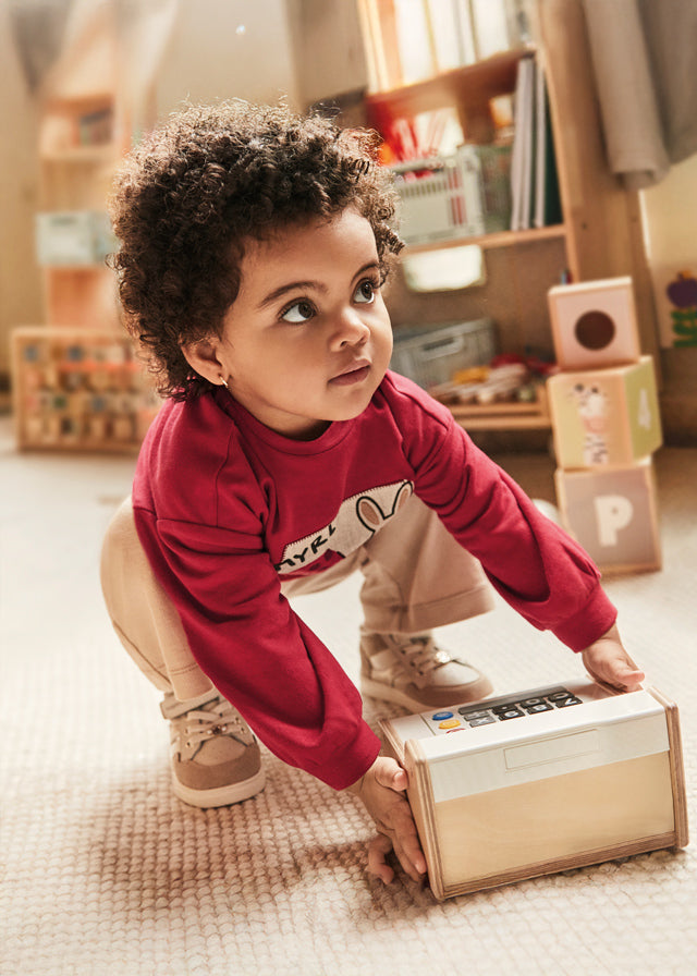 Conjunto pantalón y jersey bebé