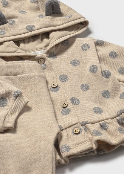 Chándal punto 3 piezas recién nacida