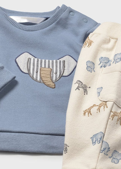 Conjunto 4 piezas animalitos recién nacido