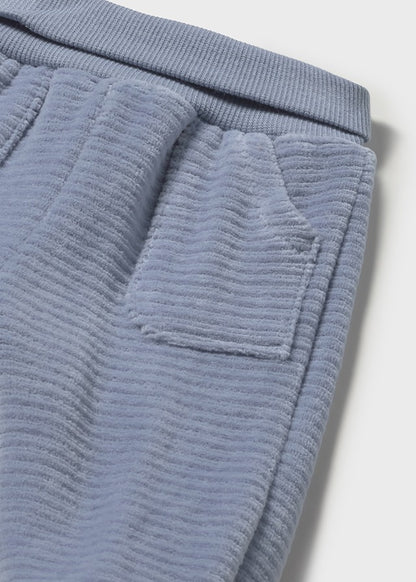 Chándal 3 piezas punto pana recién nacido