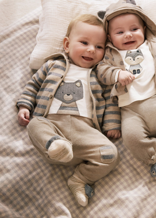 Chándal con camiseta recién nacido