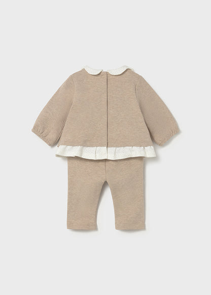 Conjunto legging y camiseta recién nacida