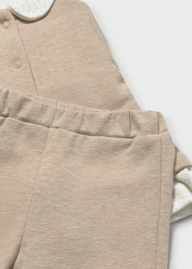 Conjunto legging y camiseta recién nacida