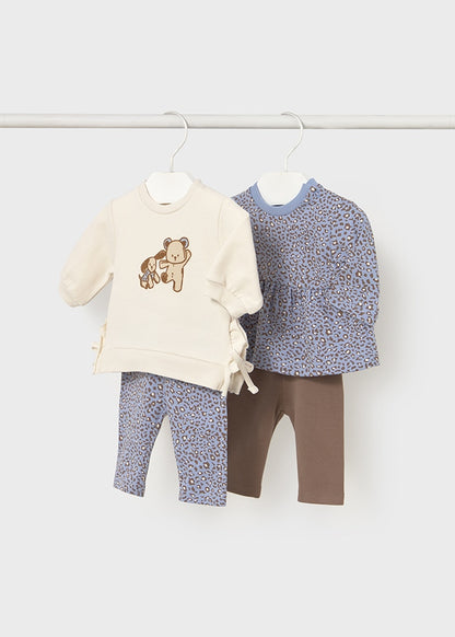 Conjunto leggings 4 piezas