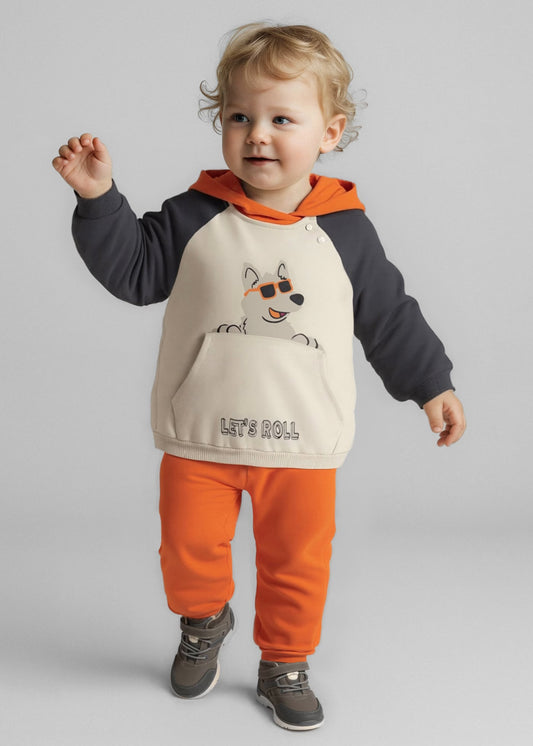 Chándal 2 pantalones combinado bebé