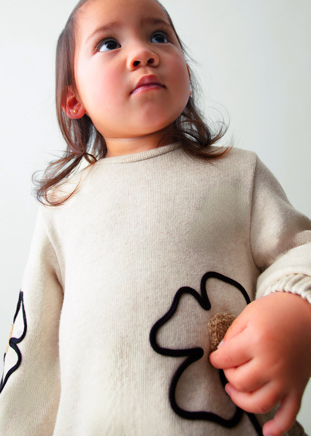 Vestido flores bebé