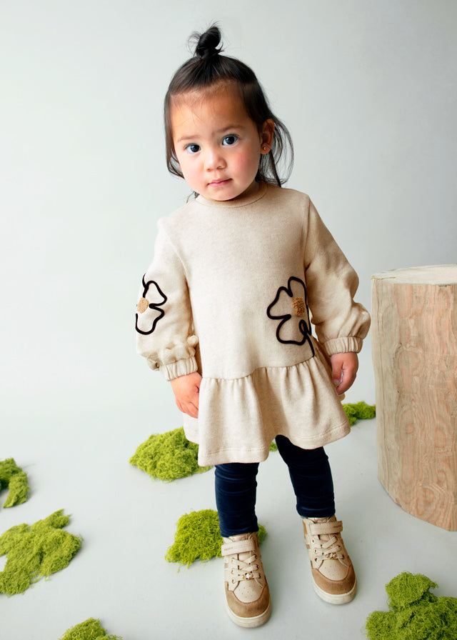 Vestido flores bebé