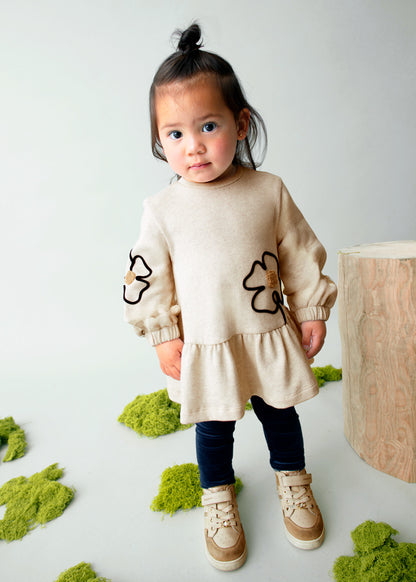 Vestido flores bebé