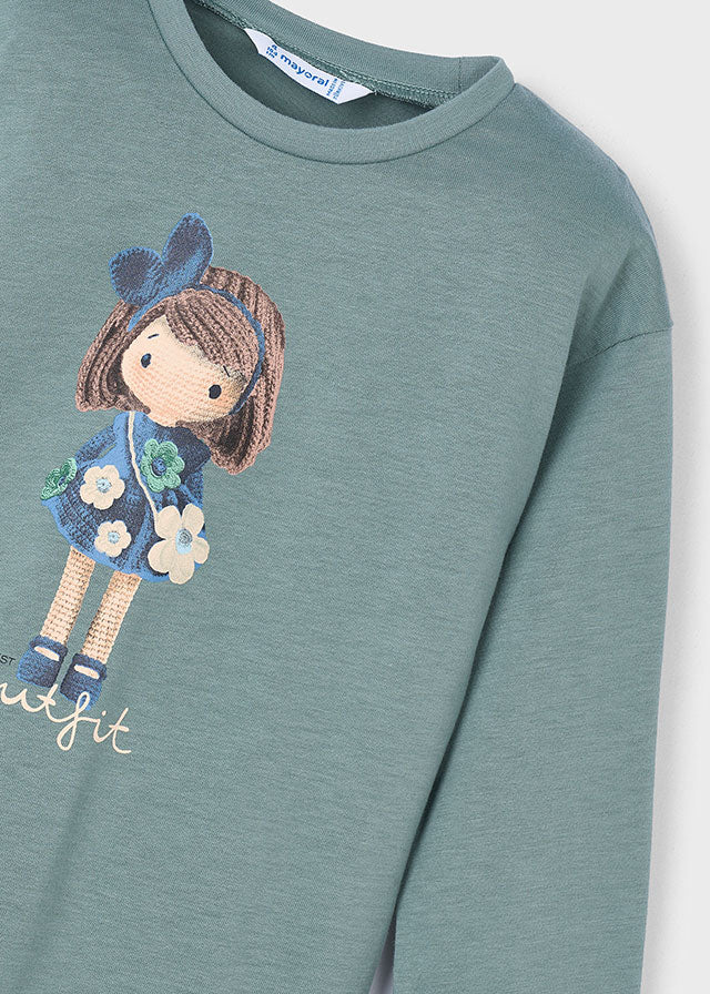 Camiseta gráfica niña