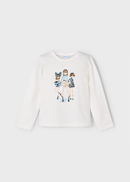 Camiseta muñecas niña