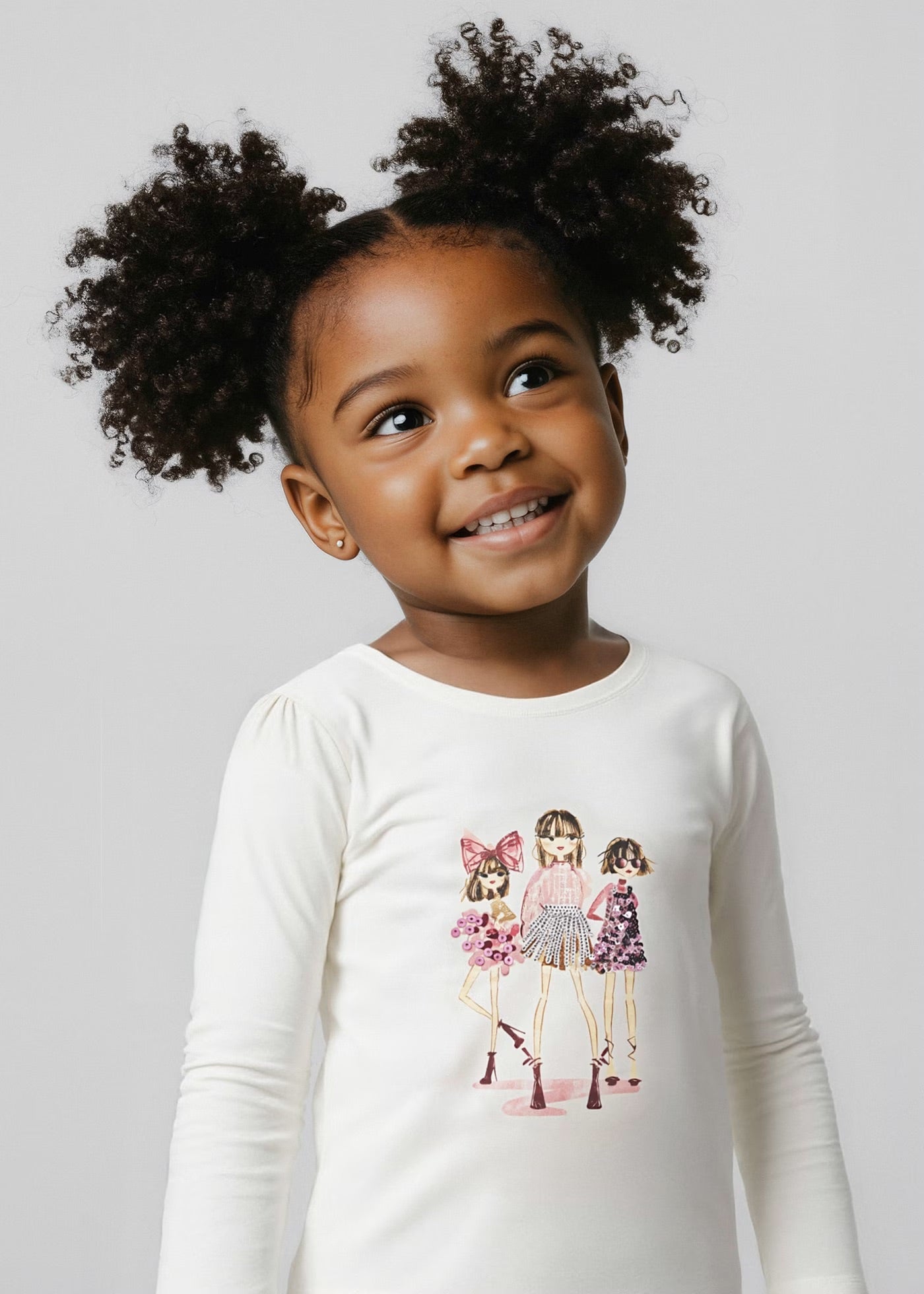 Camiseta muñecas niña