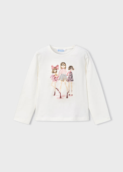 Camiseta muñecas niña