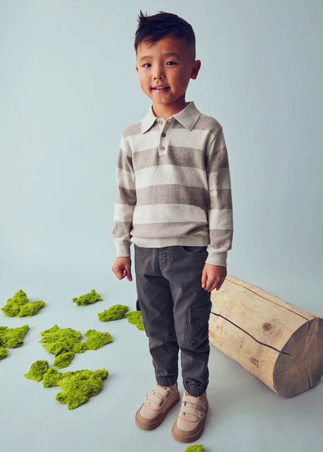 Polo tricot niño