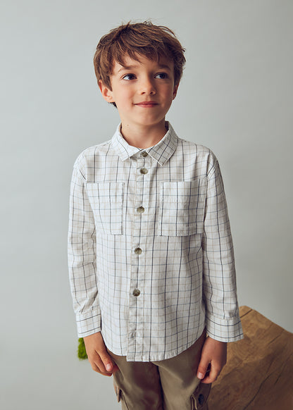 Camisa cuadros niño