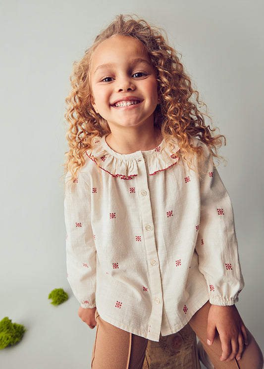 Blusa estampada niña