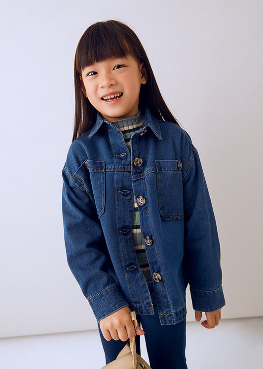 Sobrecamisa vaquera unisex infantil
